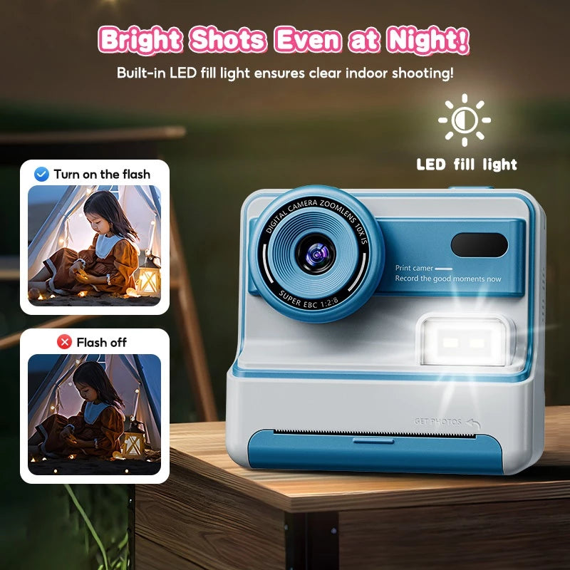 Kids Instant Print Camera