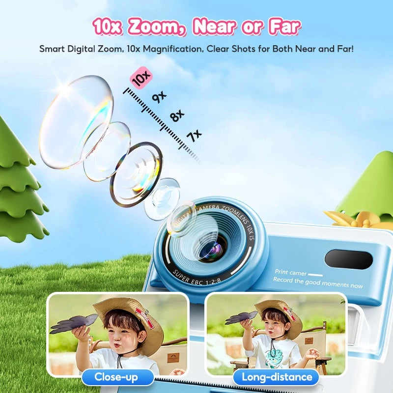Kids Instant Print Camera